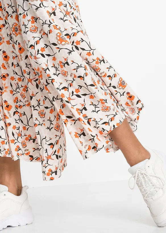 Pantaloni a palazzo in viscosa fluente, bonprix