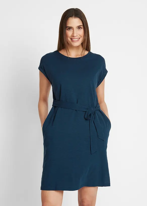 Abito in jersey di puro cotone, bonprix