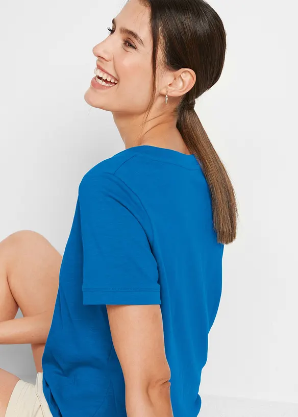 T-shirt in puro cotone, bonprix