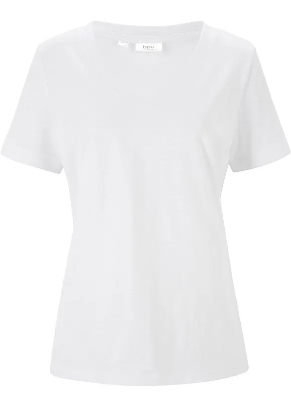 T-shirt in puro cotone, bonprix