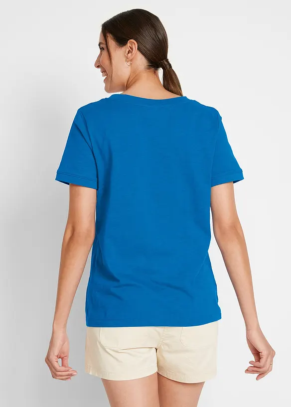 T-shirt in puro cotone, bonprix