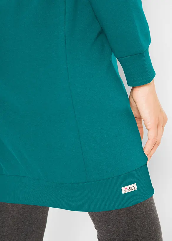 Abito in felpa di spugna morbida, bonprix