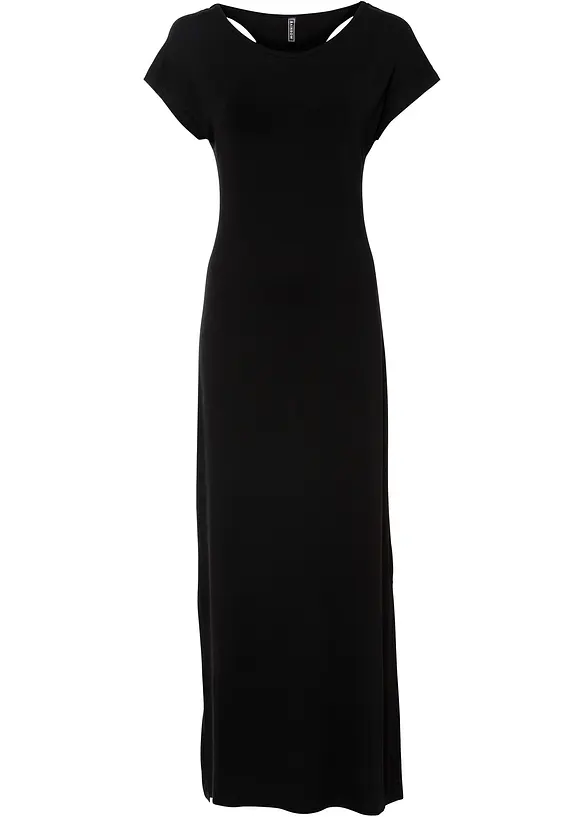 Abito fluente in jersey misto viscosa ed elastan, bonprix