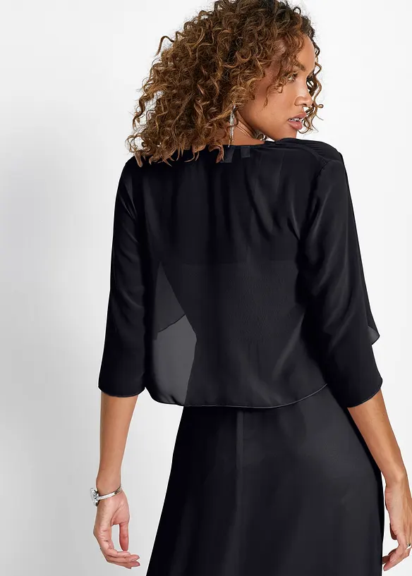 Bolero in fine chiffon, bonprix
