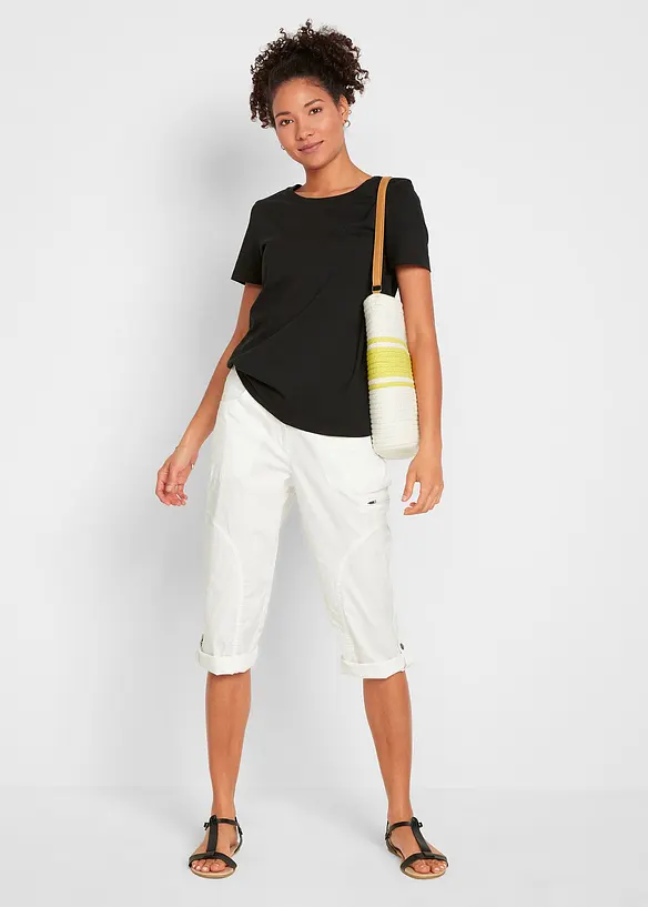T-shirt in puro cotone (pacco da 2), bonprix