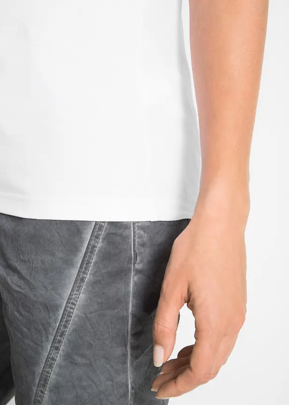 T-shirt aderente, bonprix
