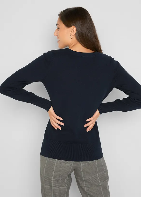 Maglione in filato fine, bonprix