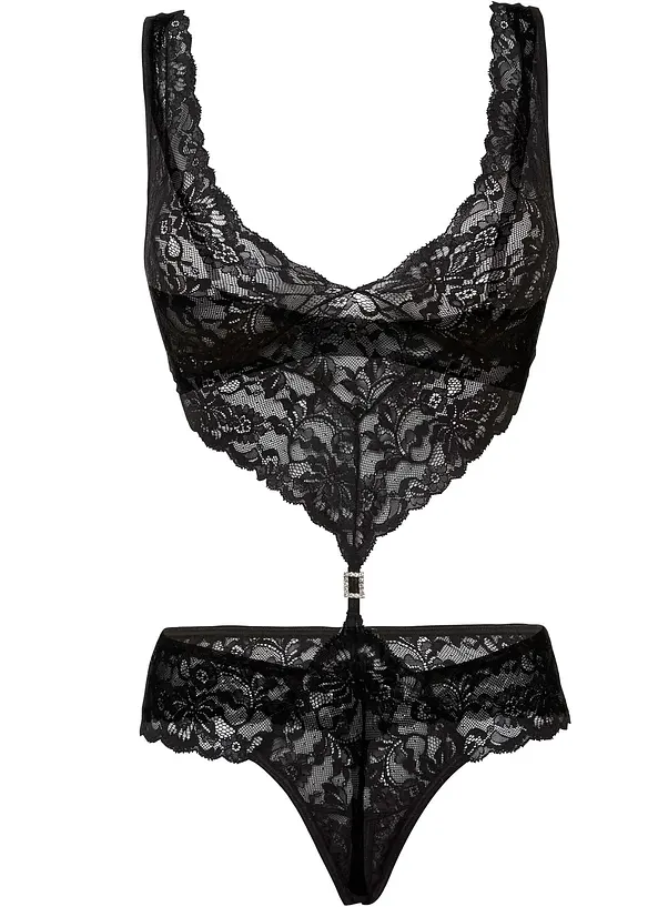 Body con perizoma ouvert, bonprix