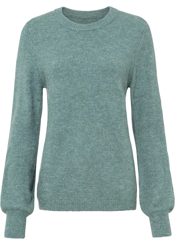 Maglione con maniche a palloncino, bonprix
