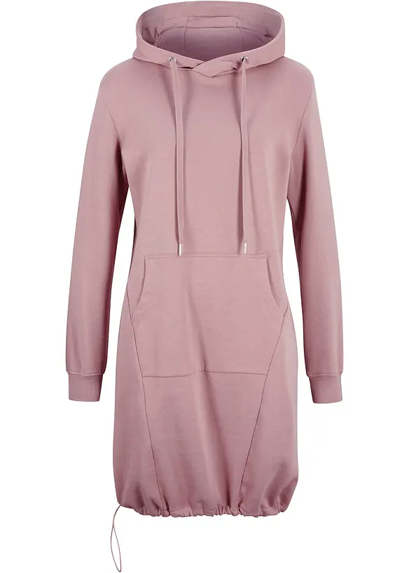 Abito in felpa di misto cotone, bonprix