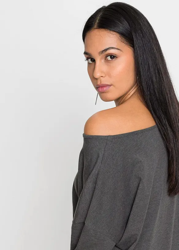 Maglia natalizia con spalle scoperte, bonprix