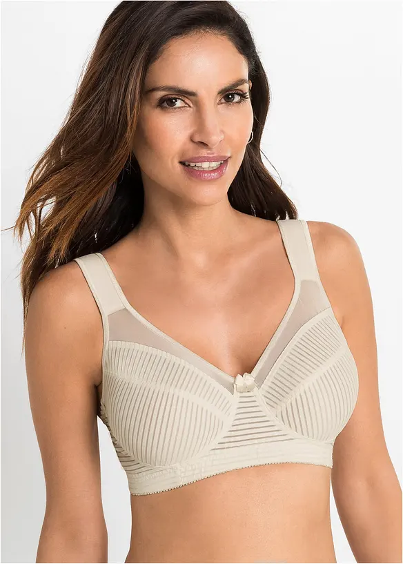 Reggiseno minimizer senza ferretto con spalline imbottite, bonprix