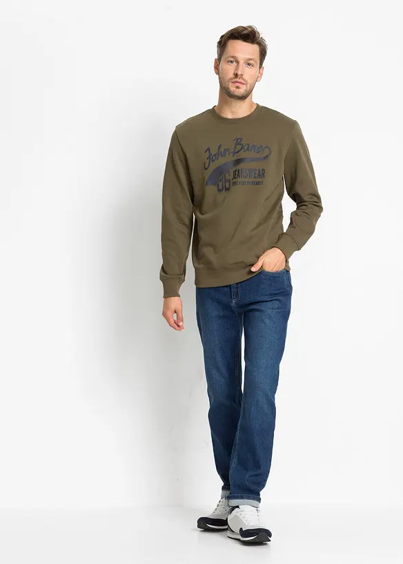 Felpa in misto cotone morbido (pacco da 2), bonprix