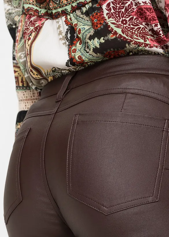 Pantaloni elasticizzati in misto viscosa, bonprix