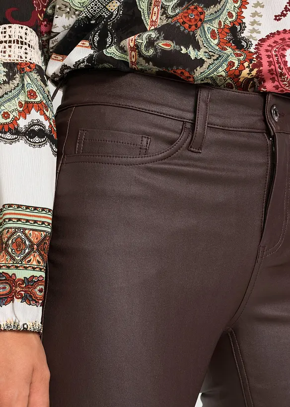 Pantaloni elasticizzati in misto viscosa, bonprix