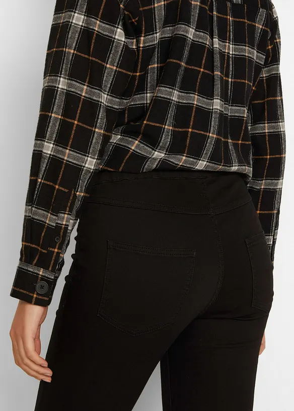 Jeggings termici, vita media, bonprix