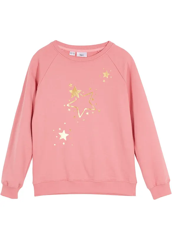 Felpa in puro cotone, bonprix