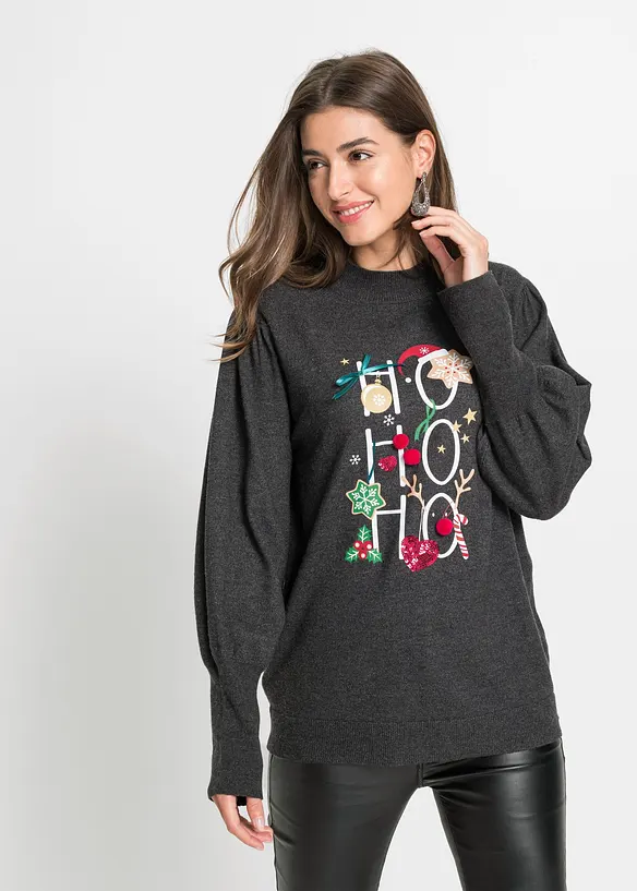 Maglione in filato fine, bonprix