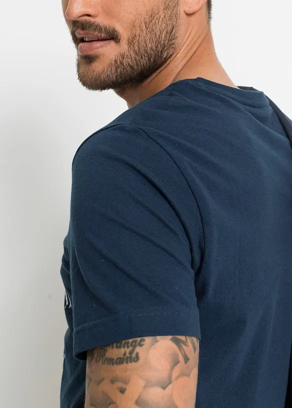 T-shirt regular fit (pacco da 2), bonprix