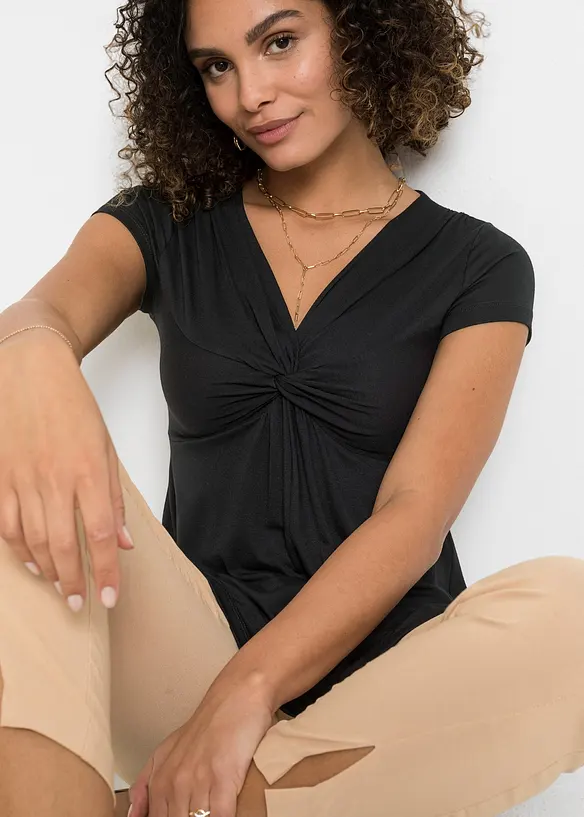 Maglia in misto viscosa, bonprix