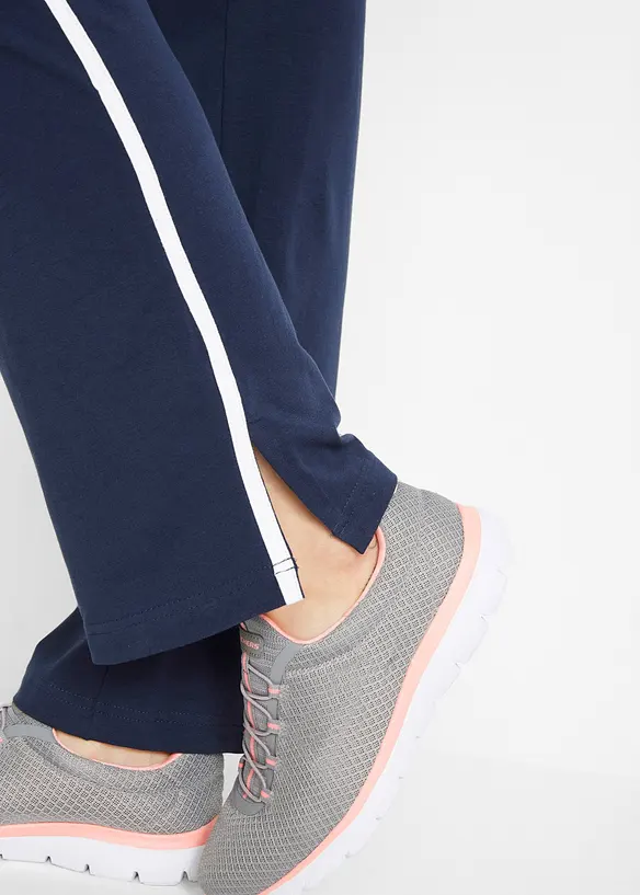 Pantaloni in jersey di cotone elasticizzato, bonprix