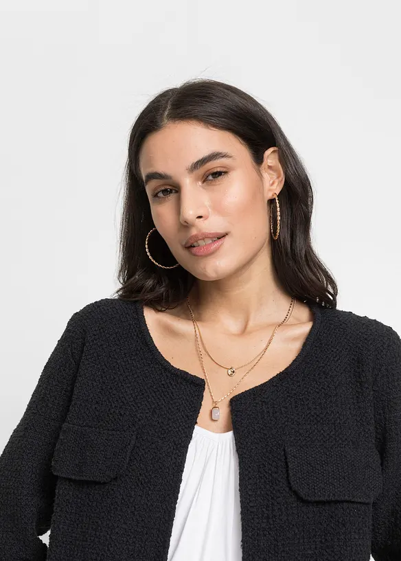 Cardigan in boucl&eacute;, bonprix