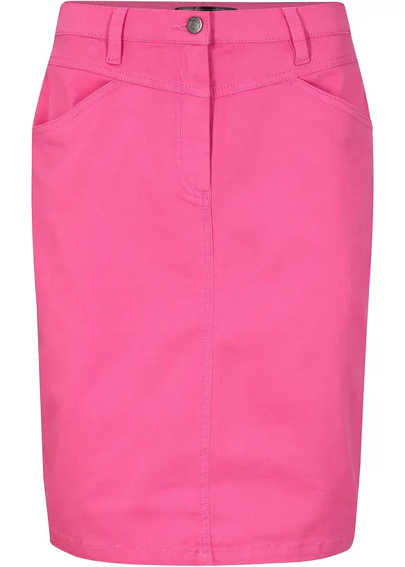 Gonna di jeans elasticizzata, bonprix