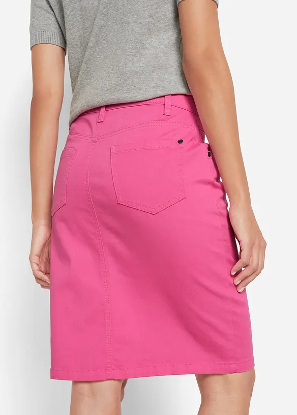 Gonna di jeans elasticizzata, bonprix