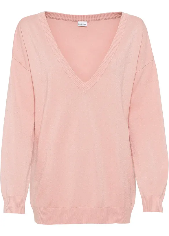 Maglione oversize in misto viscosa, bonprix