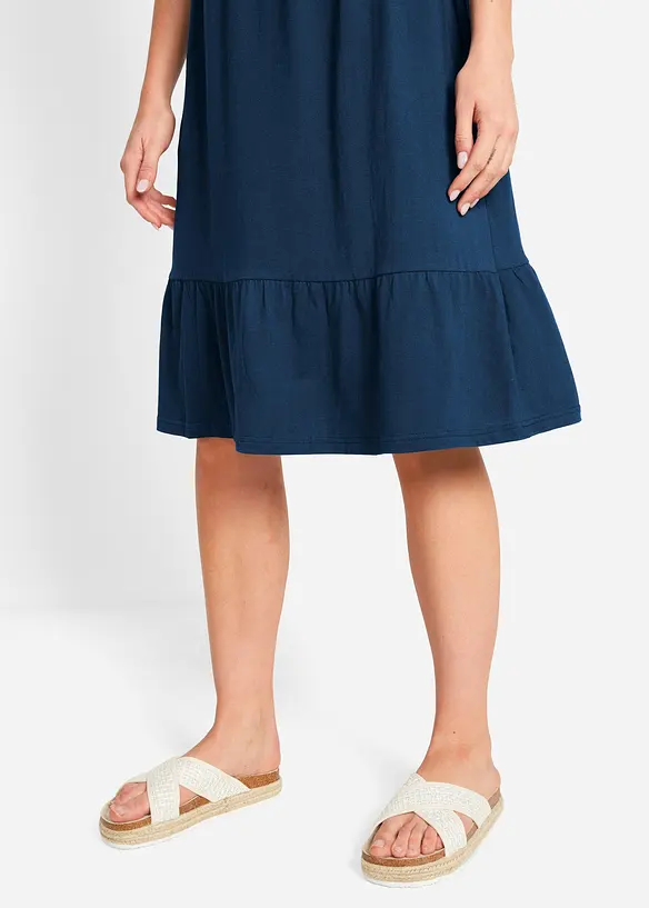 Abito in jersey di puro cotone, bonprix