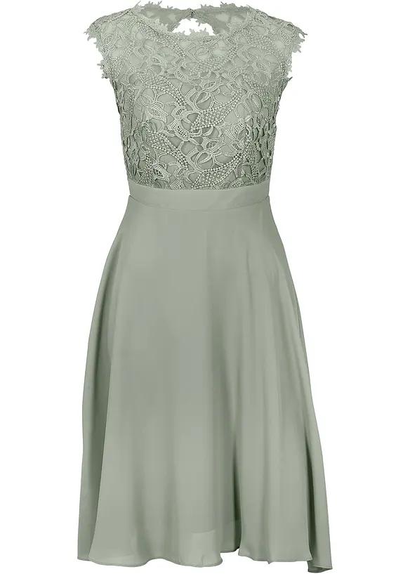 Miniabito con pizzo, bonprix