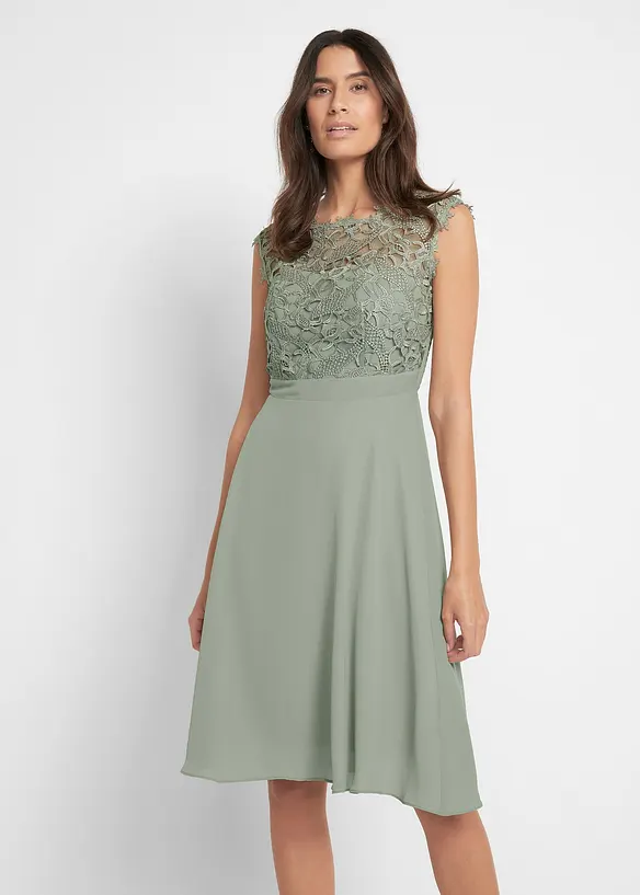 Miniabito con pizzo, bonprix