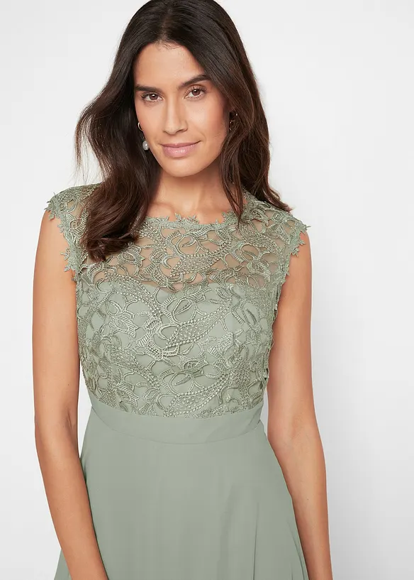 Miniabito con pizzo, bonprix