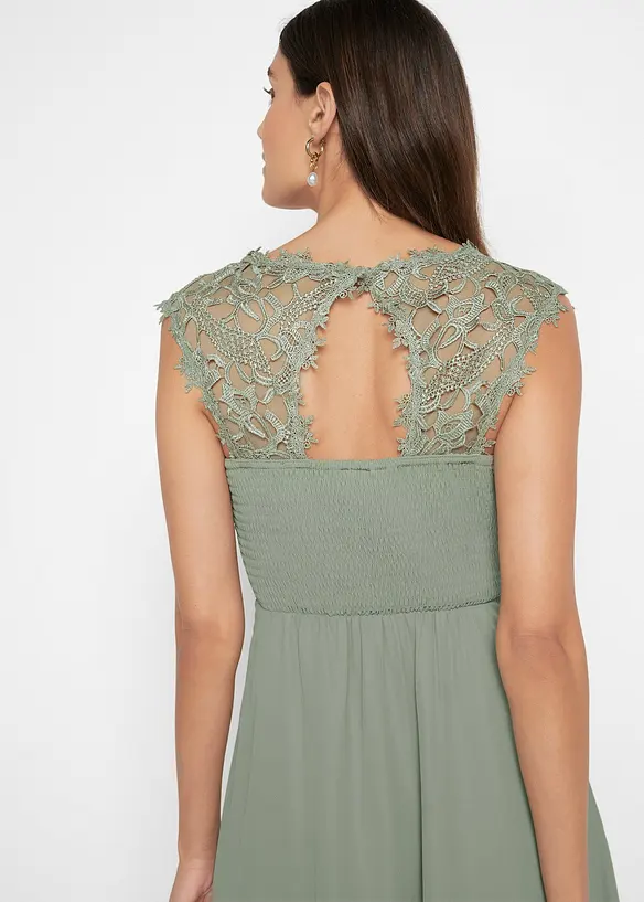 Miniabito con pizzo, bonprix