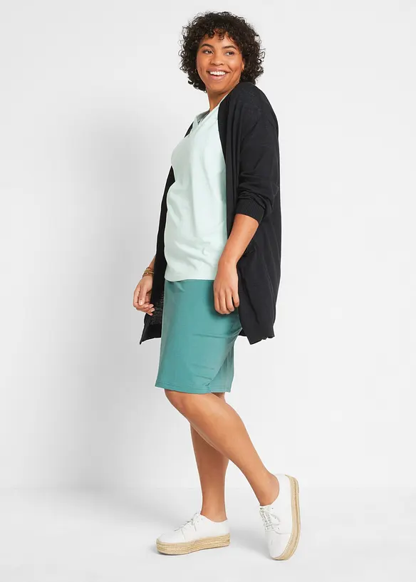 Cardigan in filato fine di cotone, bonprix