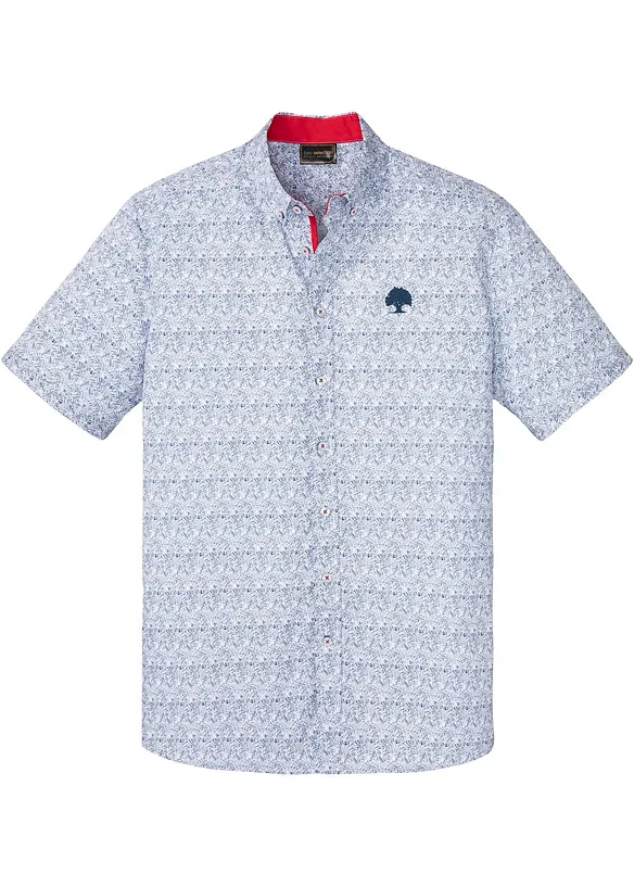 Camicia a maniche corte in puro cotone, bonprix