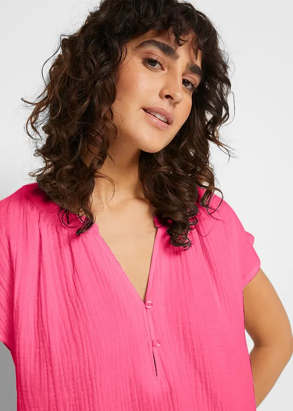 Top in mussola di puro cotone, bonprix
