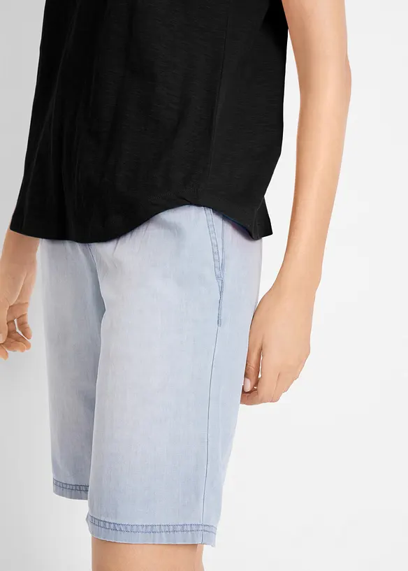 Maglia a maniche corte con laccetti, bonprix
