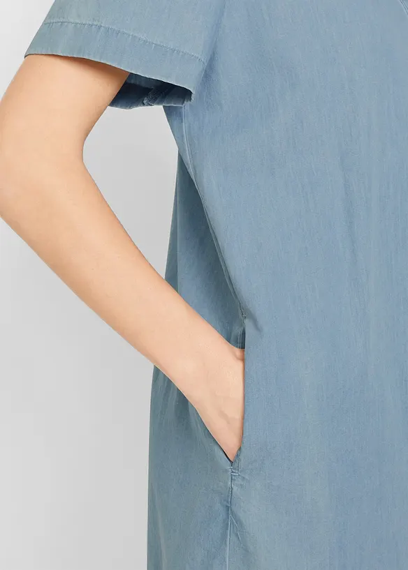 Abito di jeans a maniche corte, bonprix