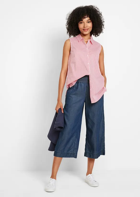 Pantaloni culotte in lyocell, bonprix