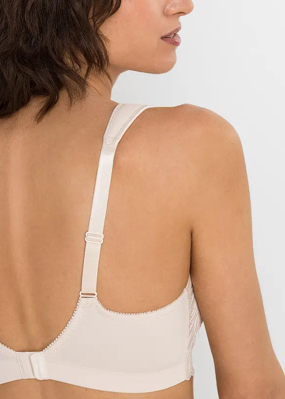 Reggiseno minimizer senza ferretto con spalline imbottite, bonprix