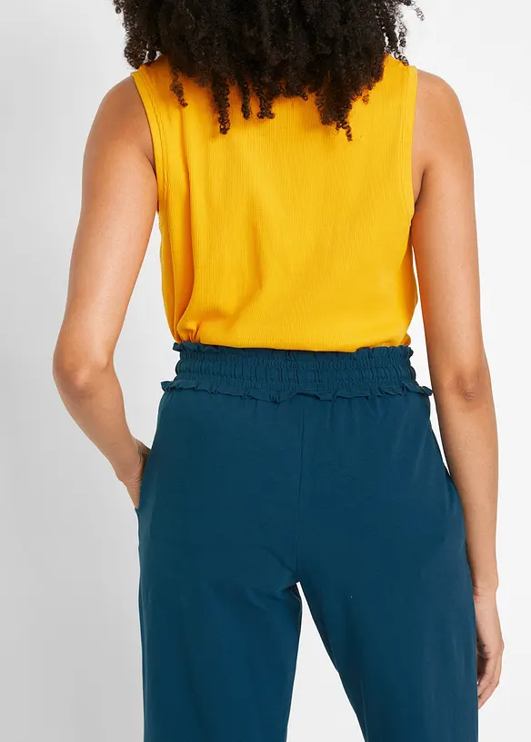 Pantaloni in jersey di misto cotone, bonprix