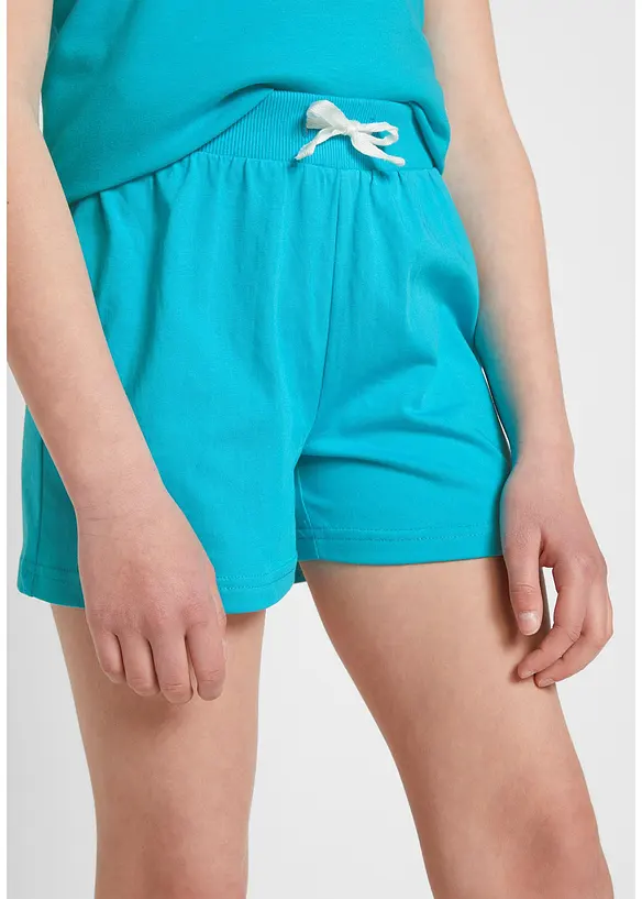 Shorts in jersey di puro cotone biologico (pacco da 3), bonprix