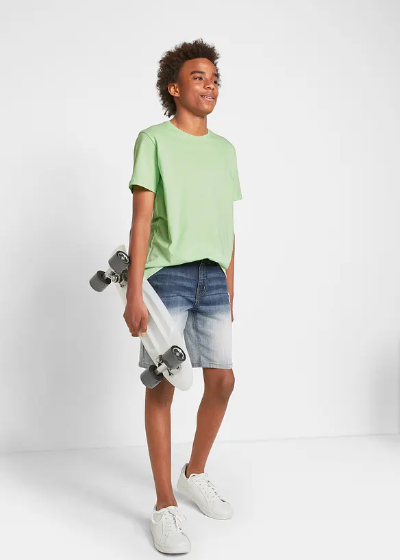 T-shirt in puro cotone (pacco da 3), bonprix