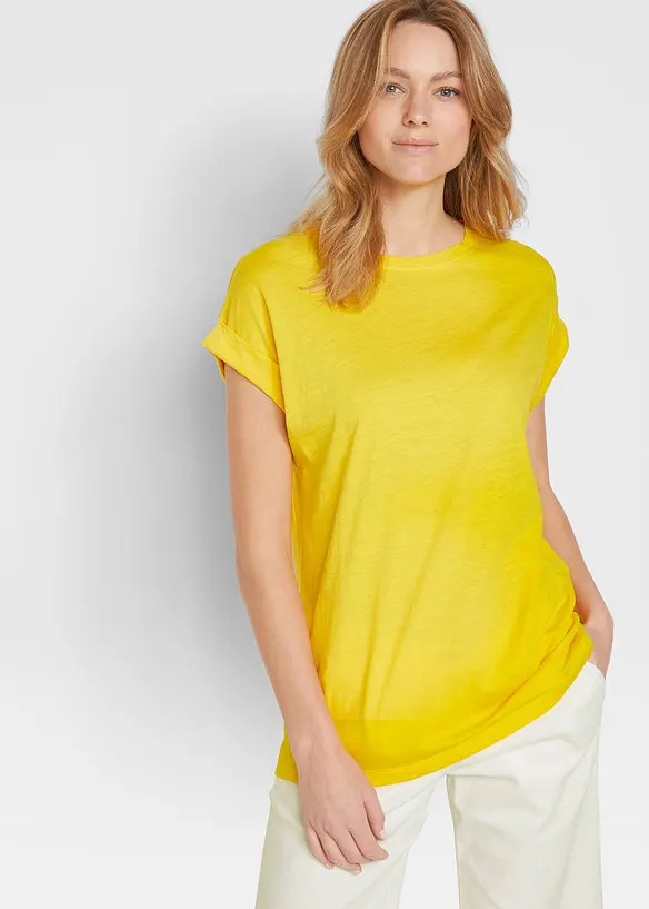 Maglia lunga in puro cotone (pacco da 2), bonprix