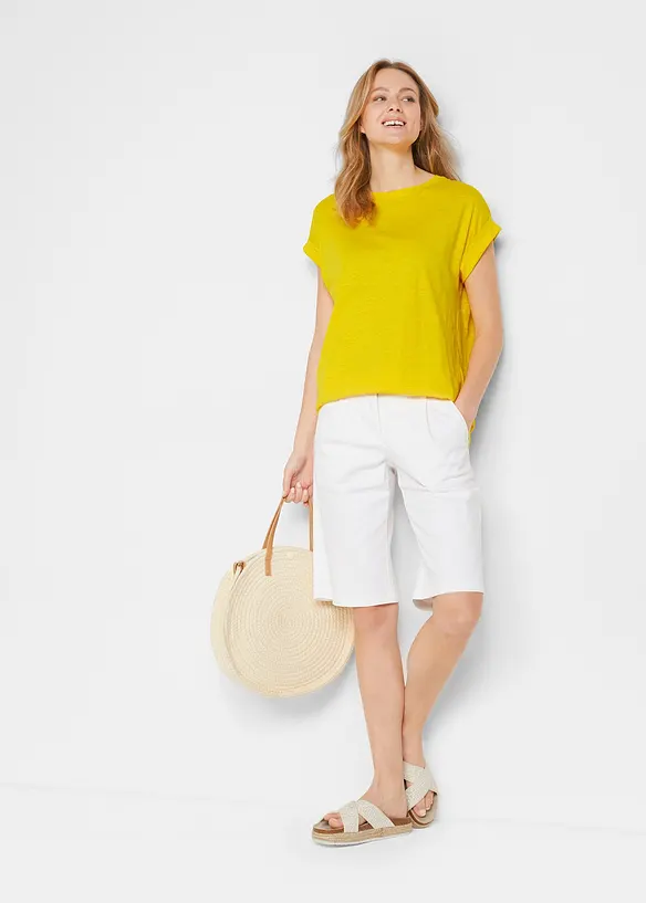 Maglia lunga in puro cotone (pacco da 2), bonprix