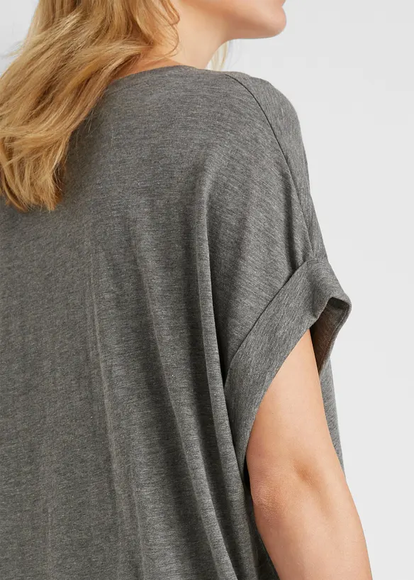 Maglia lunga in puro cotone (pacco da 2), bonprix