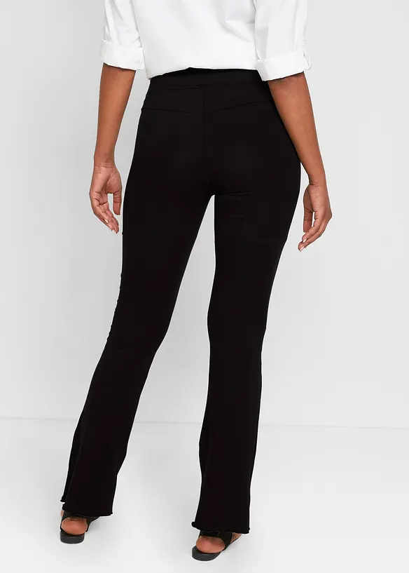 Leggings svasati in misto cotone (pacco da 2), bonprix