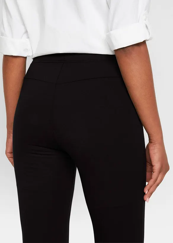 Leggings svasati in misto cotone (pacco da 2), bonprix