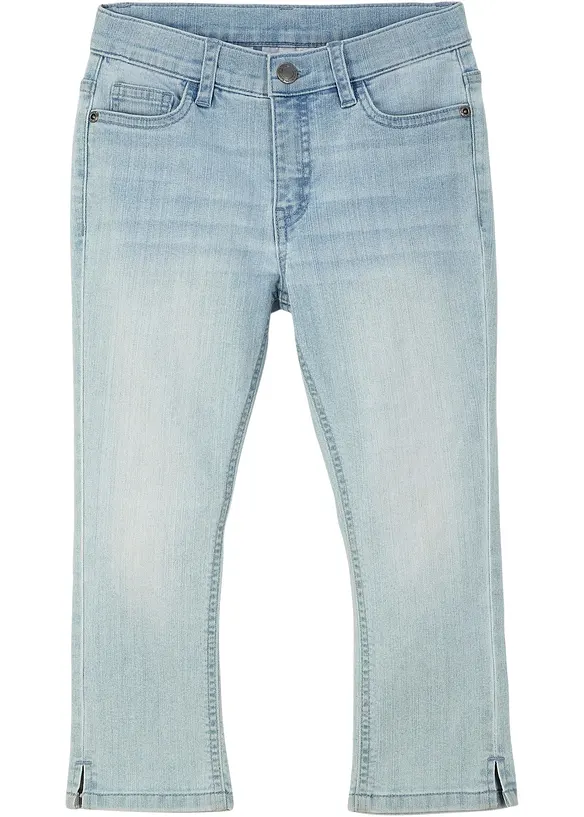 Jeans capri, vita media, bonprix